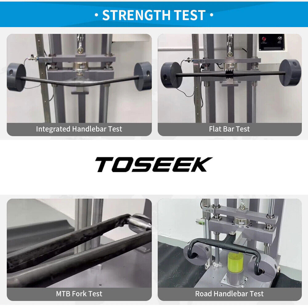 TOSEEK 700C Carbon Fiber Gravel Road Bike Fork Disc Brake QR/Thru Axle 100*12mm