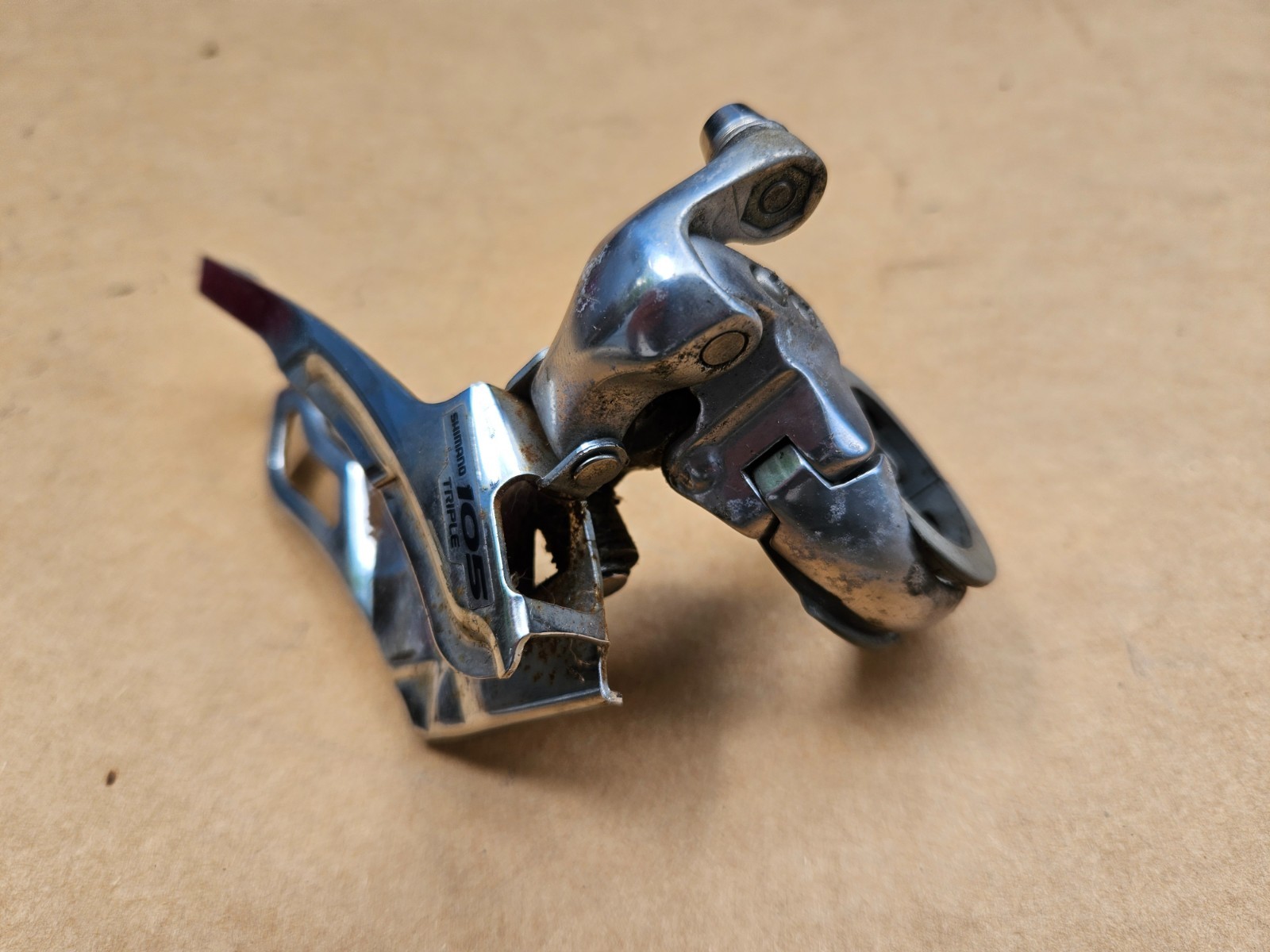Shimano 105 Triple Front Derailleur 28.6mm Clamp Bottom Pull FD-5603 10sp