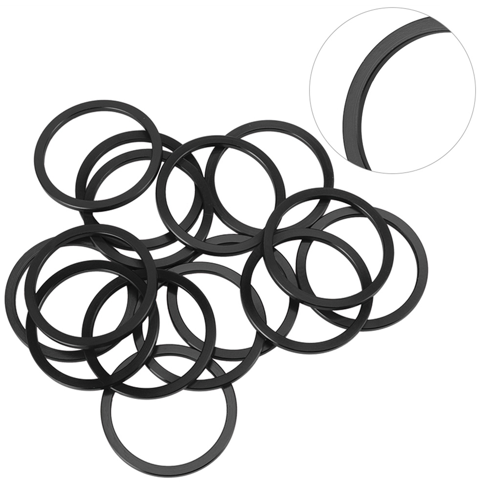 Aluminum Alloy Road Bike Bottom Bracket Gasket Bicycle Flywheel Hub Washer