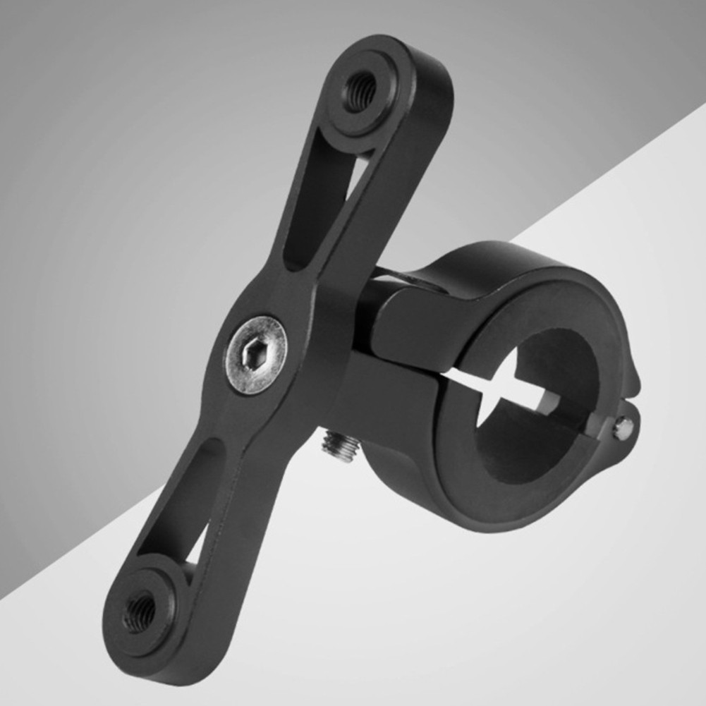 Stable and Secure Bicycle Handlebar Bottle Cage Adapter with Adjustable Size