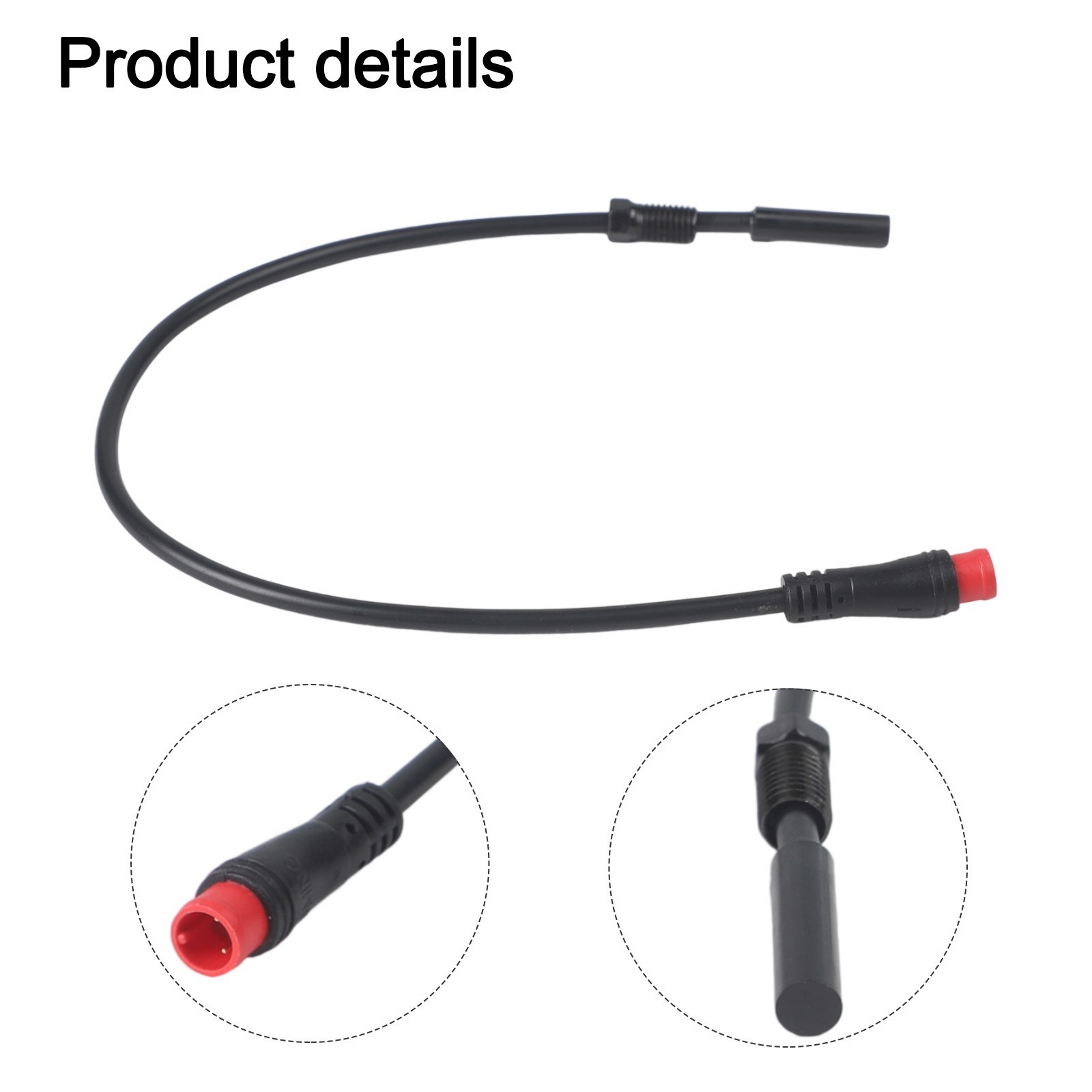 Ebike Induction Wire Brake Sensor Wire 21cm Plastic+Steel Signal Cable