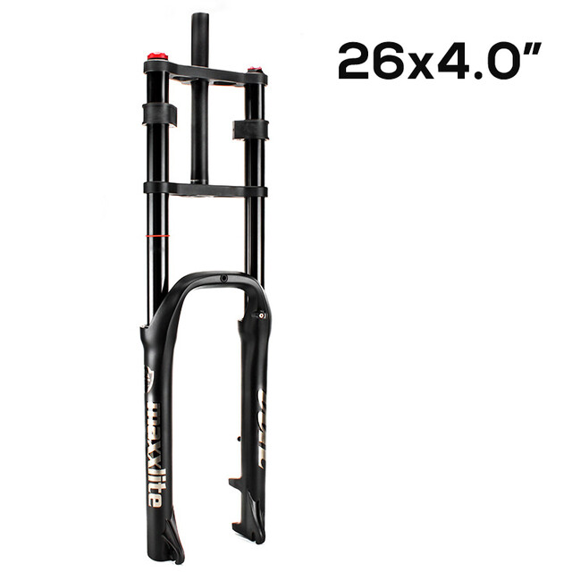 Snow Bicycle Suspension forks Fat Bike Front Fork Double Shoulder Air frok
