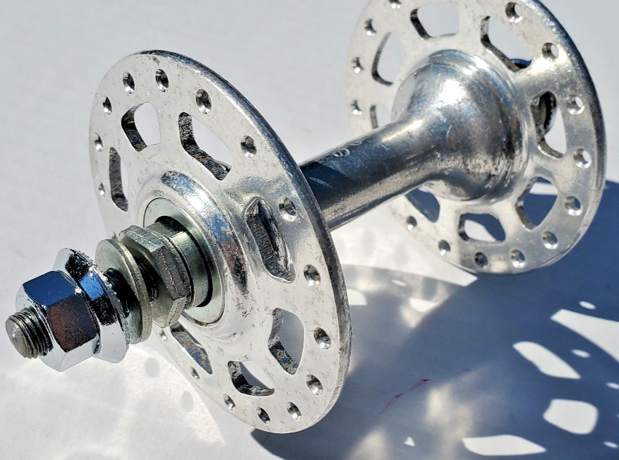 NOS Sunshine BMX MX Freestyle Bicycle Front Hub 36H 5/16″ Axle High Flange ACS