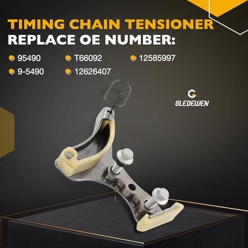 4.3L 4.8 5.3 6.0 6.2 6.6L Engine Timing Chain Kit With Tensioner, Compatible