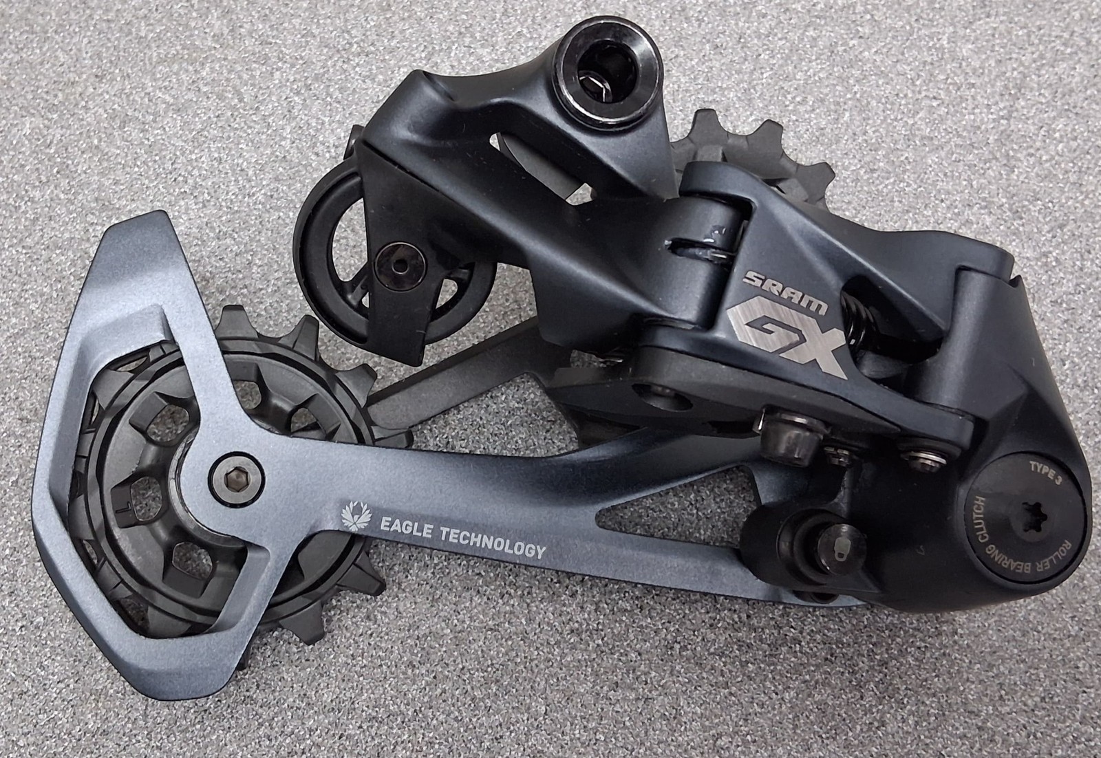 SRAM GX Eagle Rear Derailleur – 12-Speed, Long Cage, 52t Max, Lunar *OE*