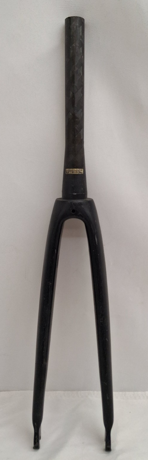 Black Carbon Fiber/Aluminum Bicycle Fork 300mm