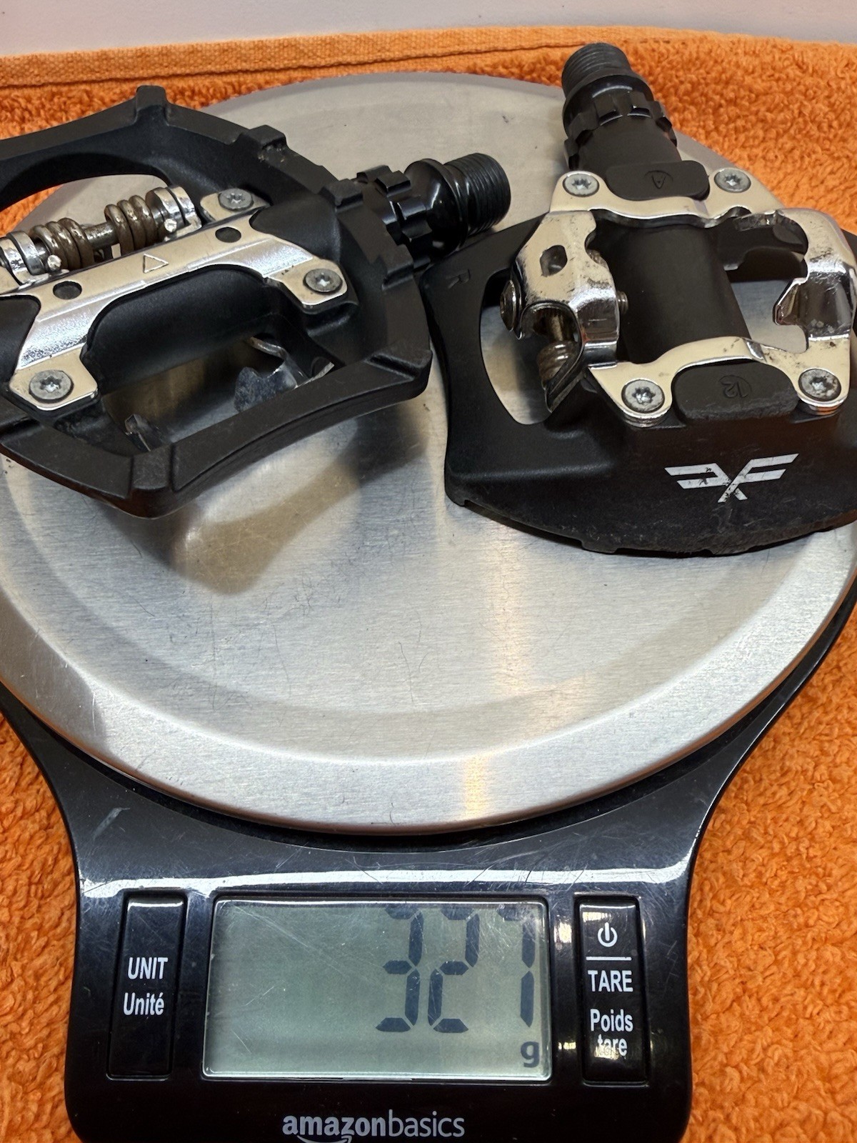Forte double sided pedals clipless and platform SPD