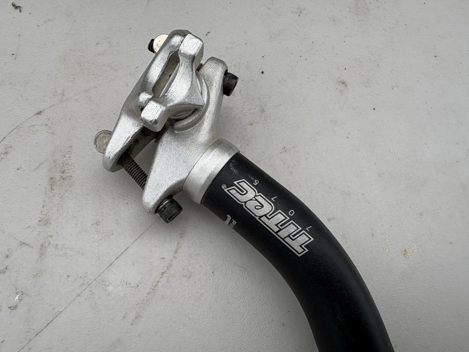 Seat post 27.2mm TITEC S-bend LAYBACK 7075 Saddle seatpost pillar bike part