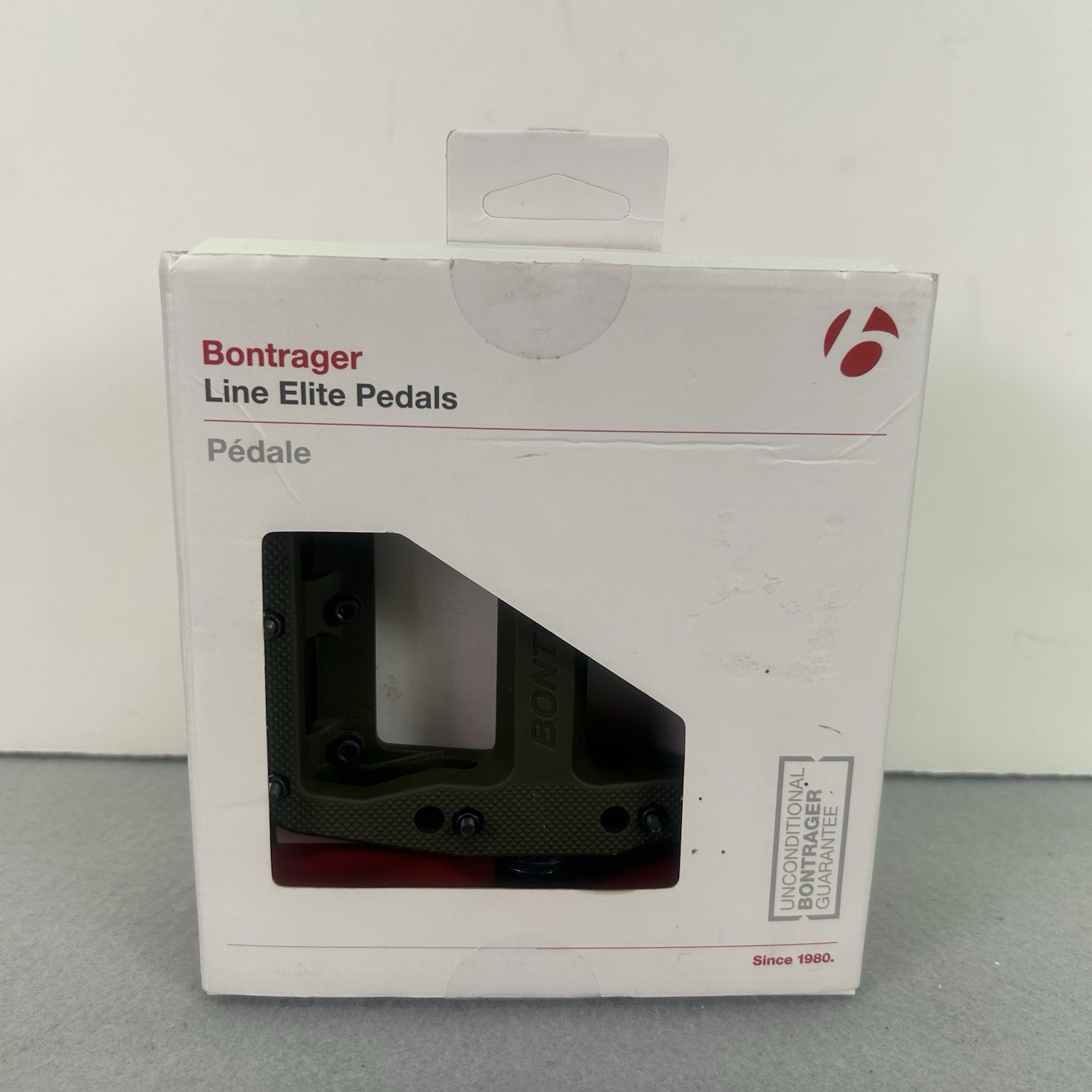 Bontrager Line Elite Pedals Green NIB 352 Grams Nylon Body