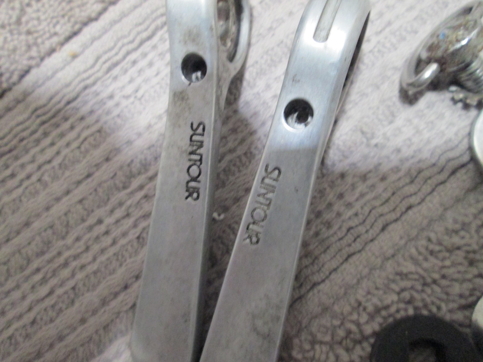 Sun tour Cyclone down tube dt friction shifters