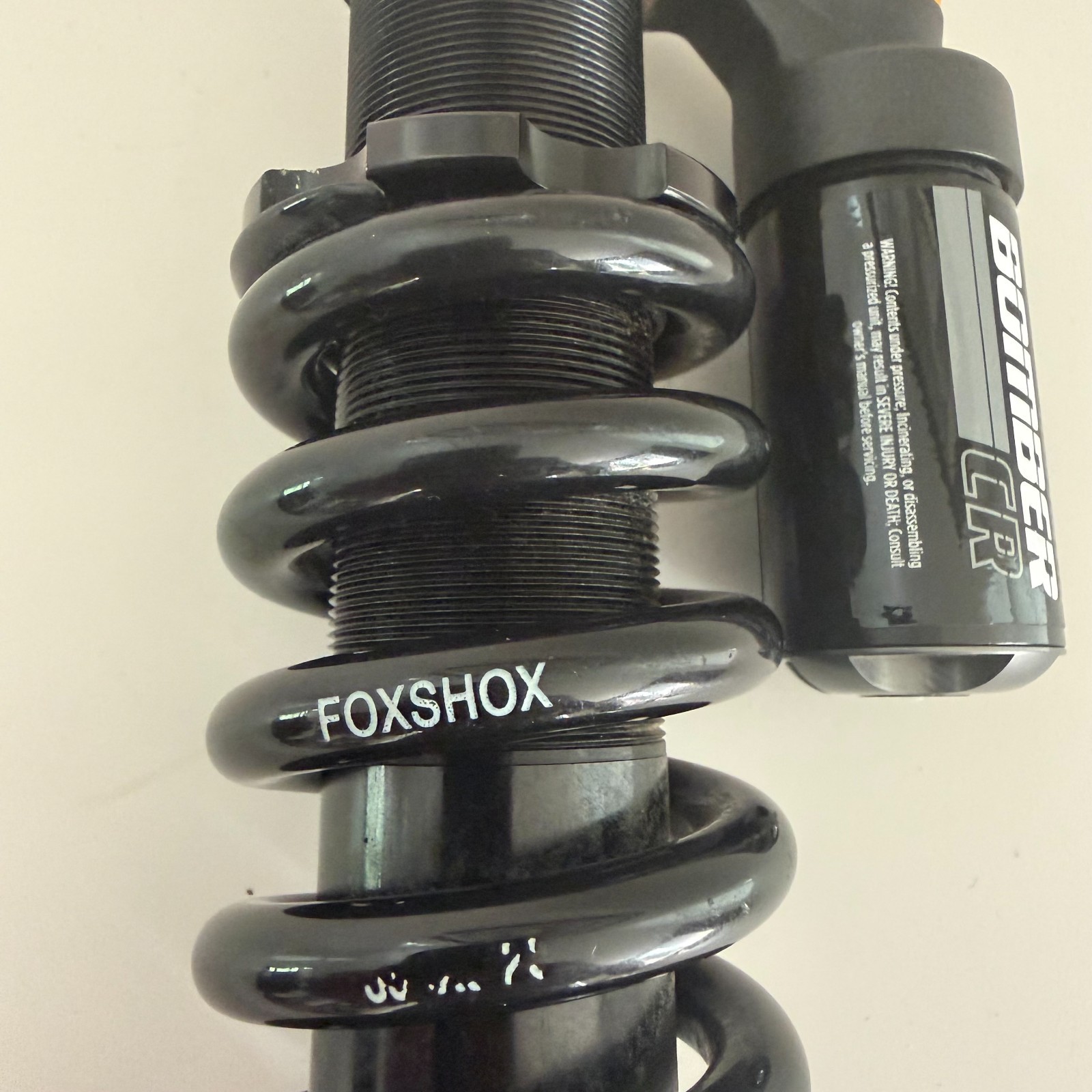 Marzocchi Bomber CR Coil Rear Shock 250×72.5mm w/ Fox 350lb Spring Take Off