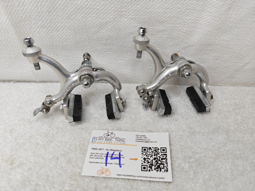 Campagnolo Gran Sport Sidepull Brake Set | Std Reach | Vintage Italian | Pair
