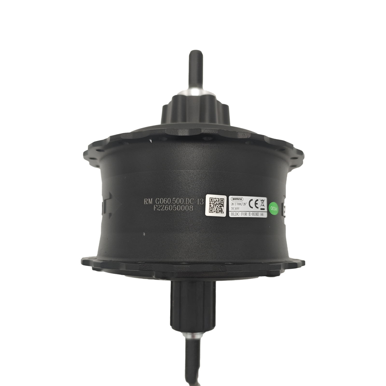 250W-500W Bafang Brushless Geared Fat Bike Rear Hub Motor 36V / 48V 175mm 190mm