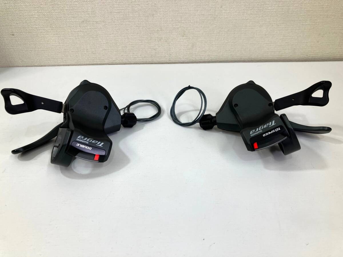 Shimano Tiagra 4700 2×10 Flat Bar Groupset FC-4700 SL-4700 Complete Used Cleaned
