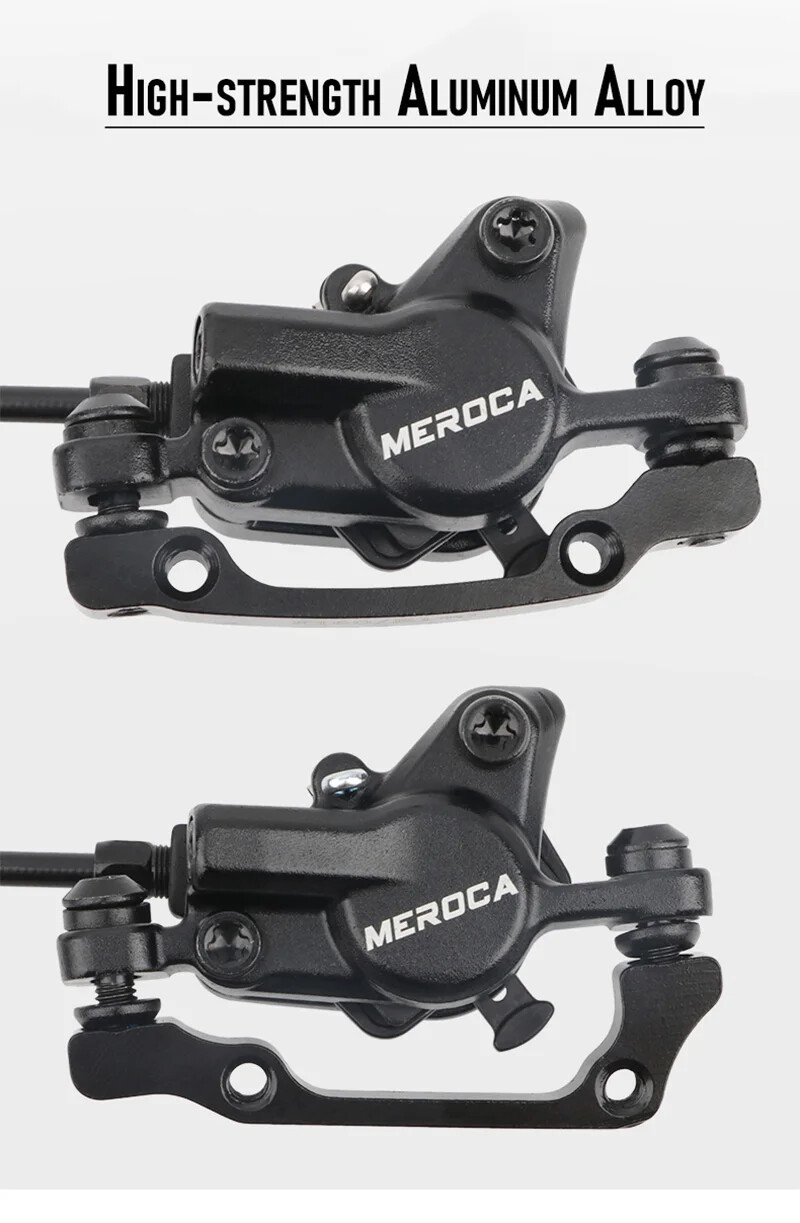 Front Rear Oil Disc Brake Set 800mm 1400mm Mountain Bike Hydraulic Disc Brake