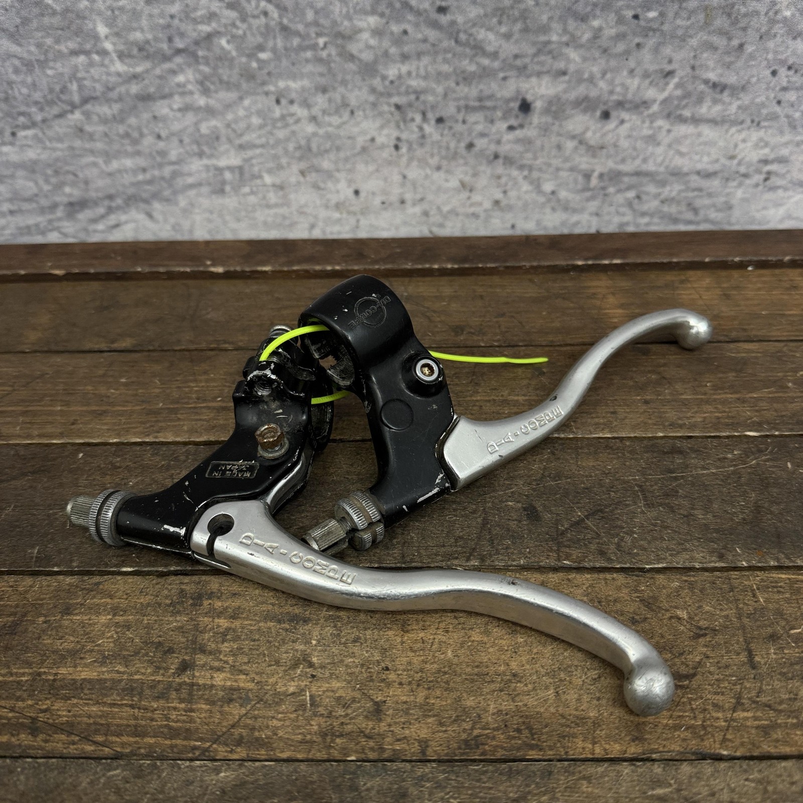 Vintage Dia-Compe Mountain Brake Levers 1983 Pair 80s 4-Finger 22.2mm BMX