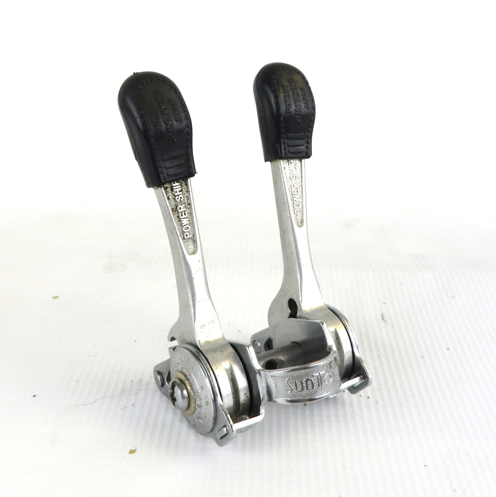SUNTOUR STEM MOUNT SHIFT LEVERS Vintage Power Aluminum 224g Bike Friction 24mm