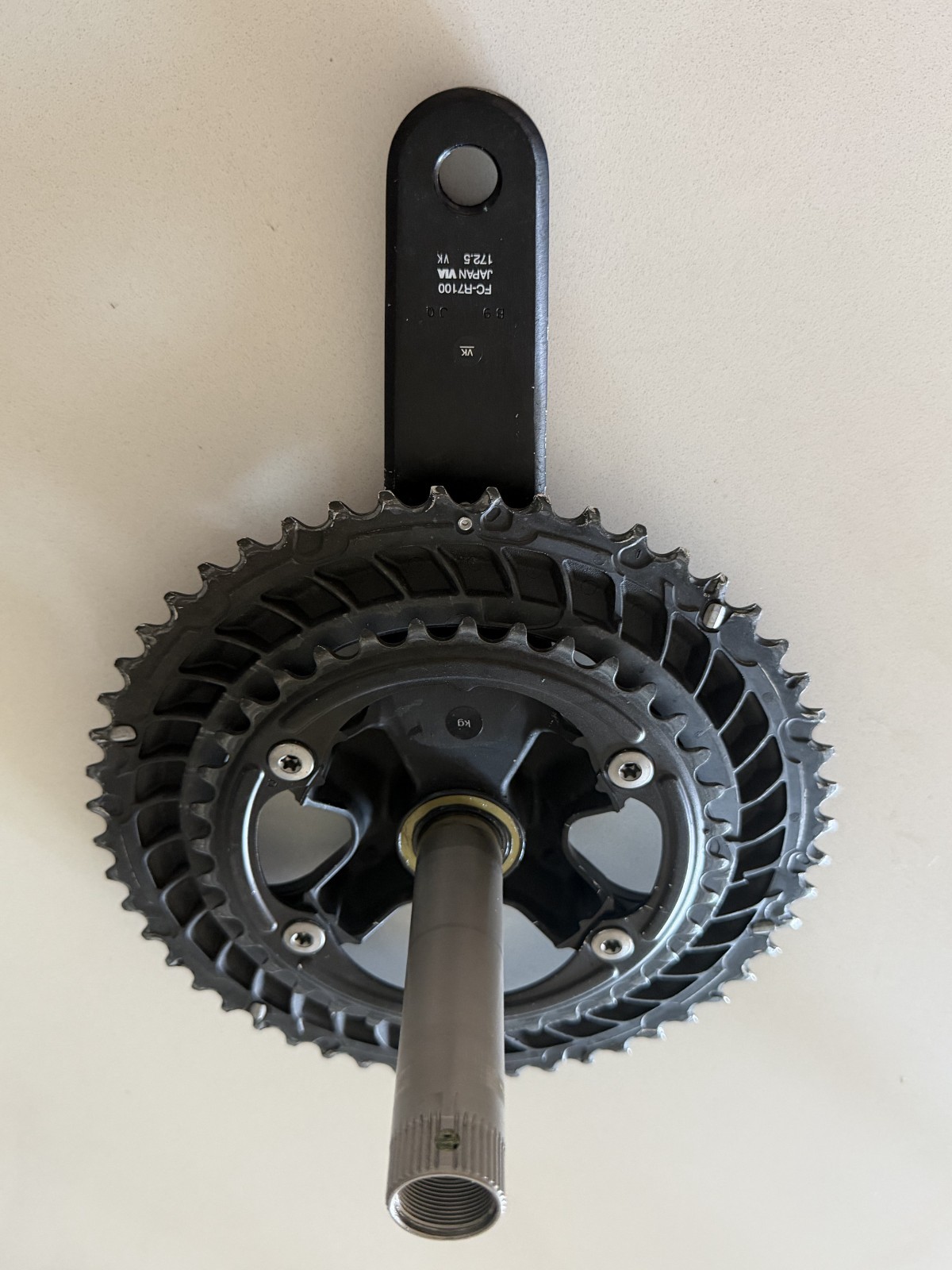 Shimano 105 FC-R7100 172.5 mm 52/36T 4iiii PRECISION 3 Power Meter Crankset 12-S