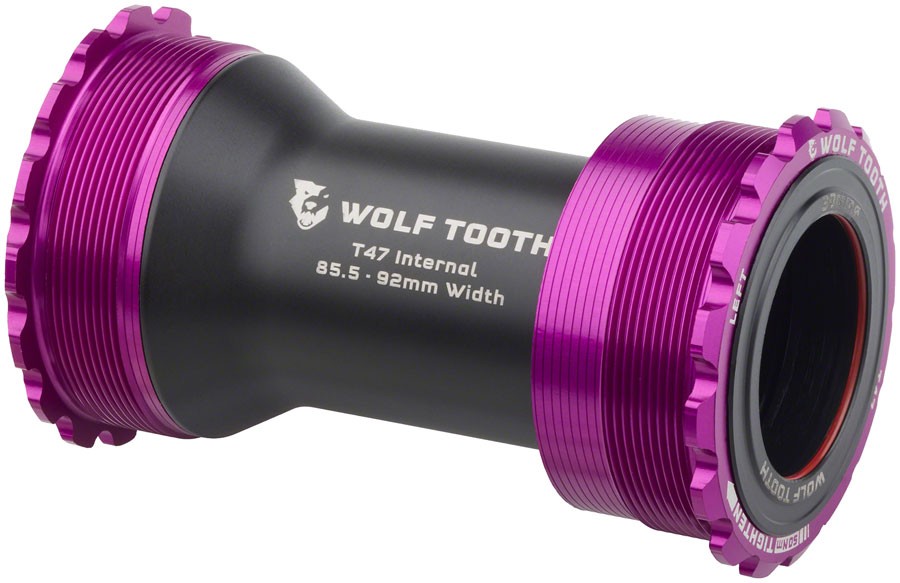 Wolf Tooth T47 Inboard Bottom Bracket – Durable, Lightweight, Sealed for Smooth