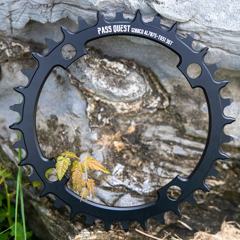 PASS QUEST MTB Bicycle Chainring 120 BCD Chain wheel Crankset 36-48T