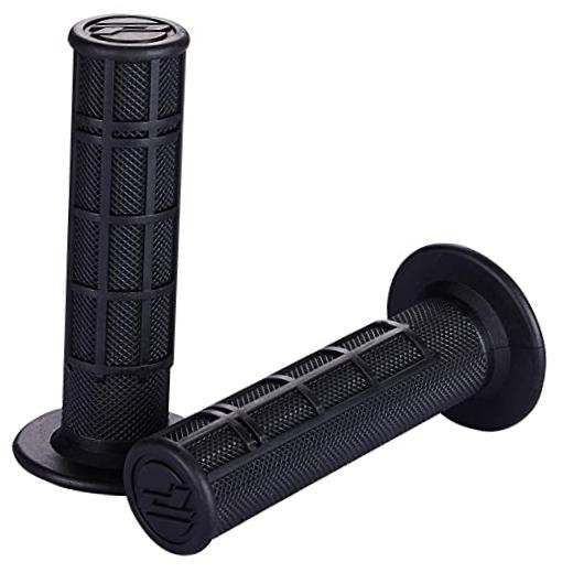 7/8» ATV Grips Universal Handlebar Grips Soft Rubber Motorcycle Grip for Black