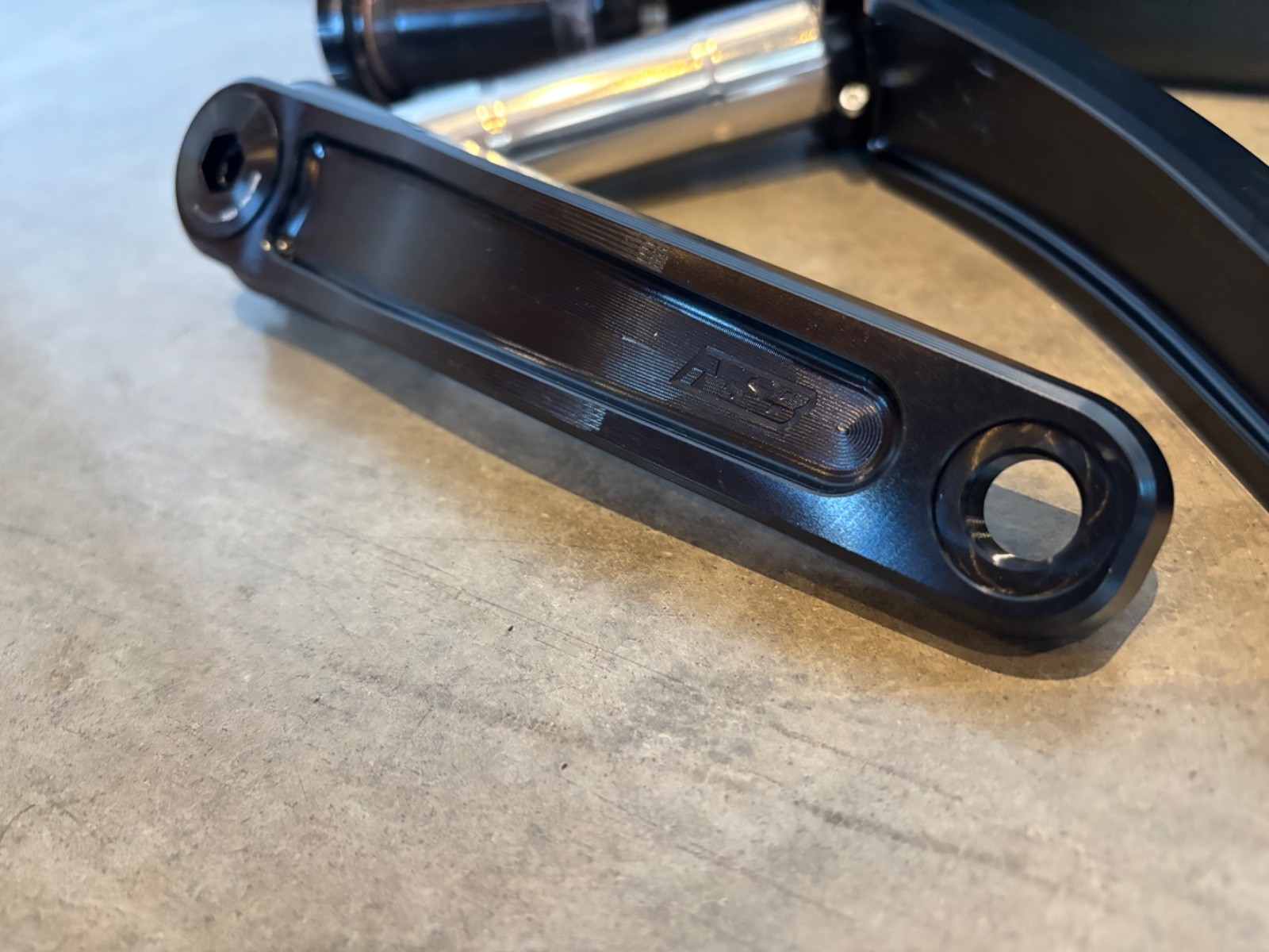 North Shore Billet Talon MTB Crankset, Black, 170mm