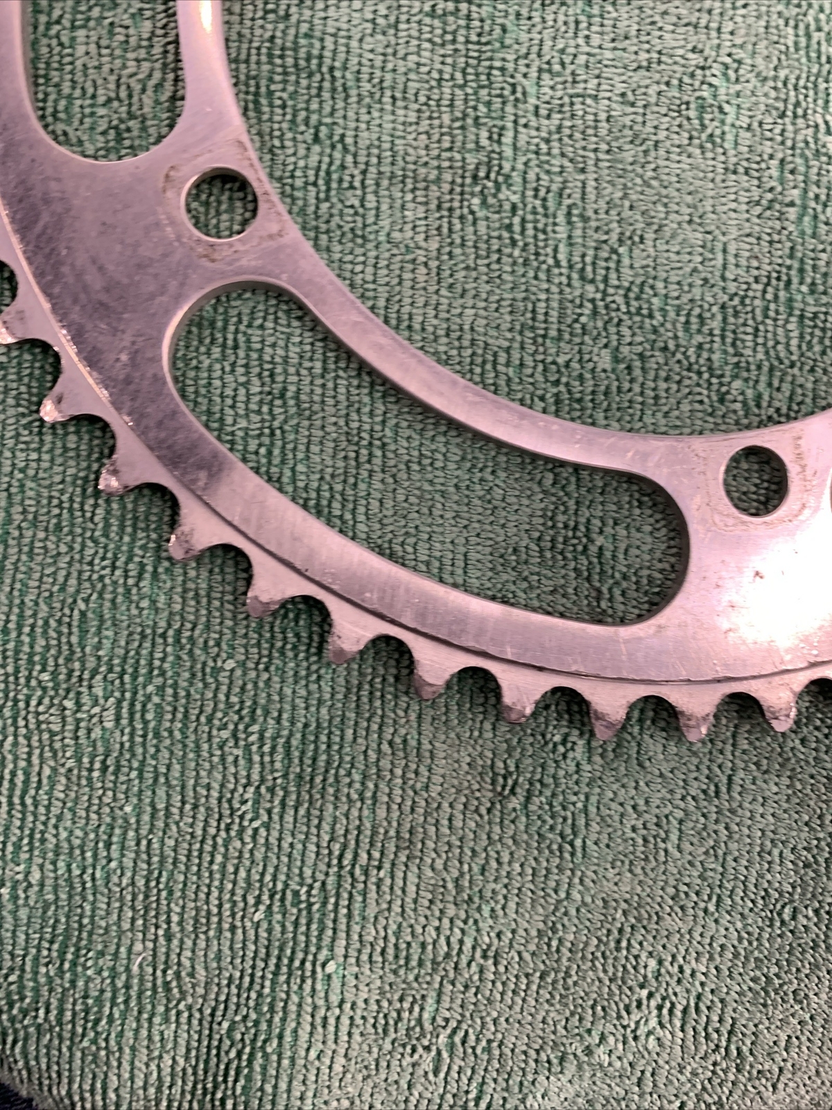 CAMPAGNOLO RECORD CHAIN RING 52 TEETH 144 BCD 6, 7 OR 8 SPEED