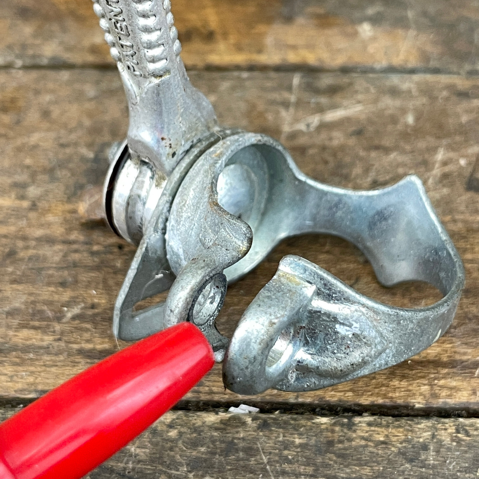 Vintage Campagnolo Shifter 5s Single Brev Down Tube Shift Lever Campy 28.6 A2