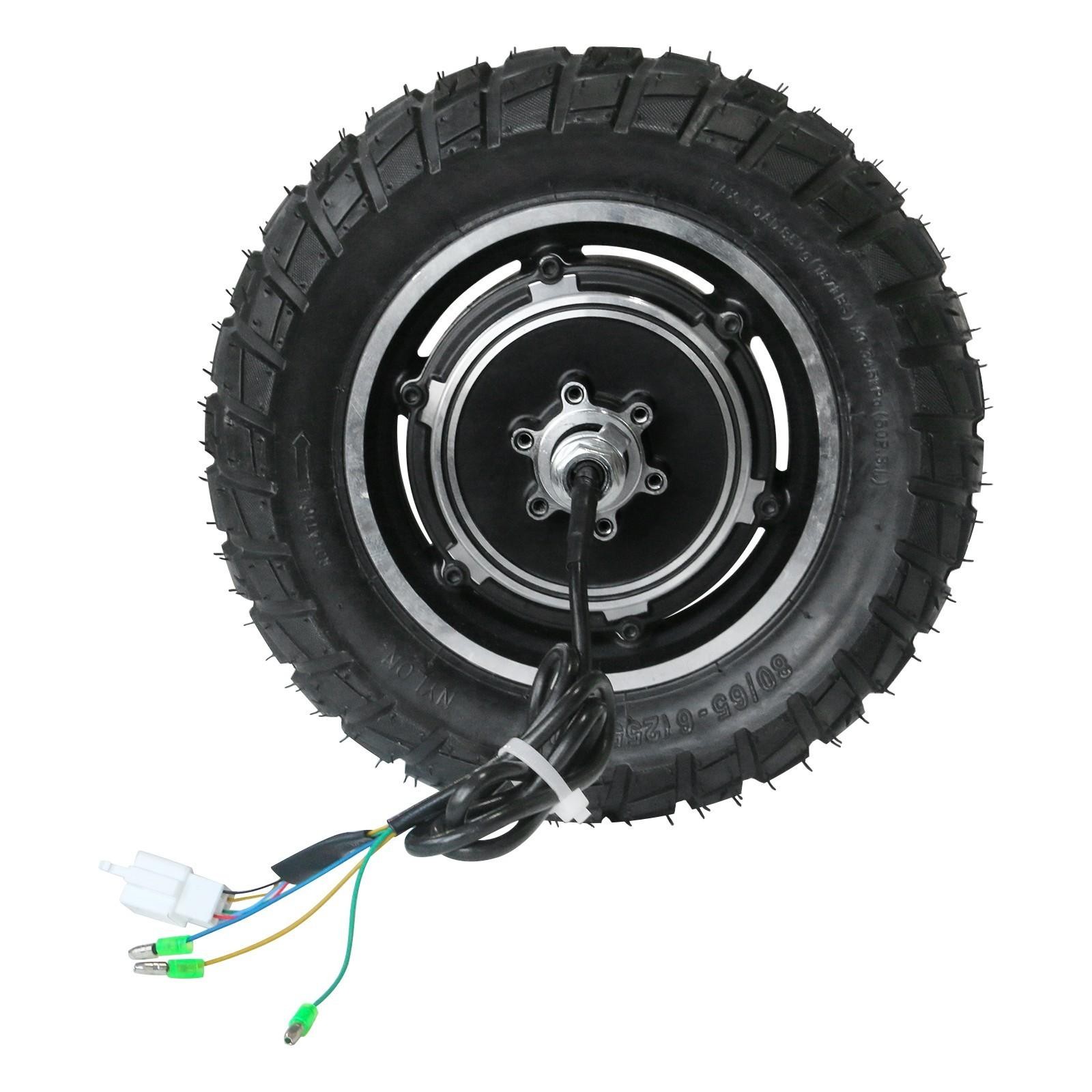 10″ Wheel Hub Motor 350W 48V Electric Bike Scooter E-Bike Hub Motor Wheelbarrow