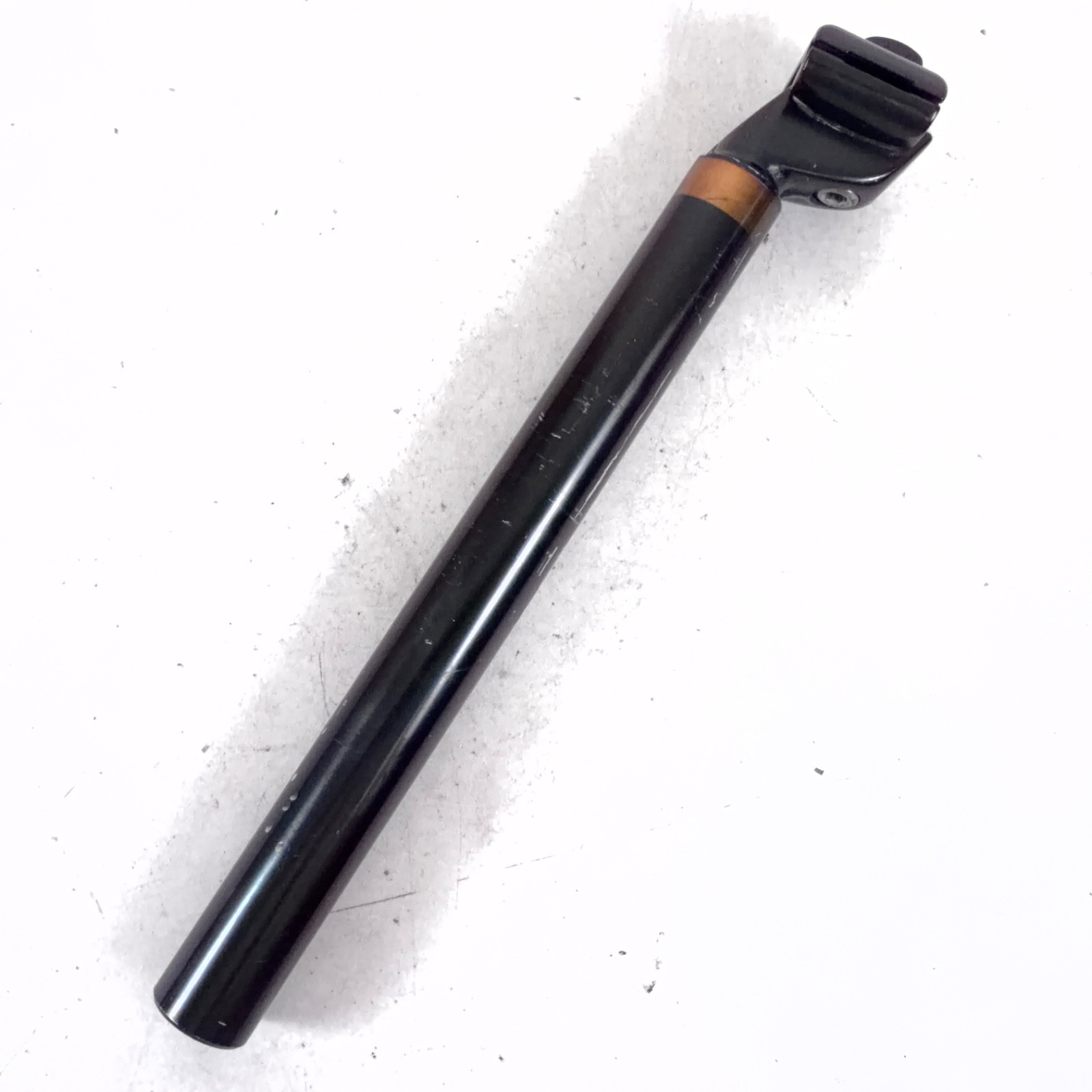 Kalloy Vintage Alloy Adjustable Bike Seatpost in Black Ø28.6/300, 25mm Setback