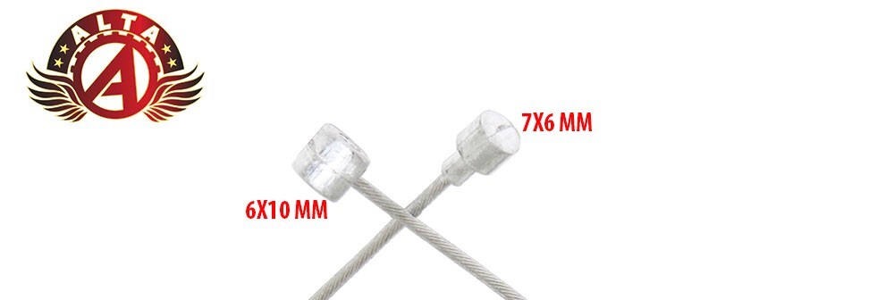 AltaLine 70″/75″ Brake Cable for Bicycle/Bike, Multiple Colors!