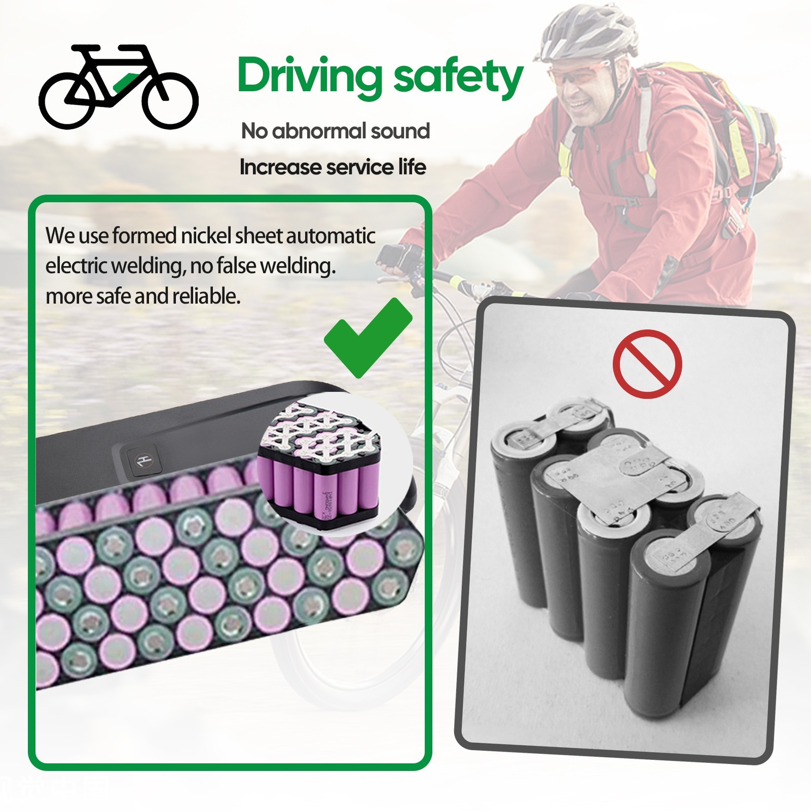 Hailong 48V ebike lithium battery w/ USB Port 20Ah for bicycle 50W-1800W Motors