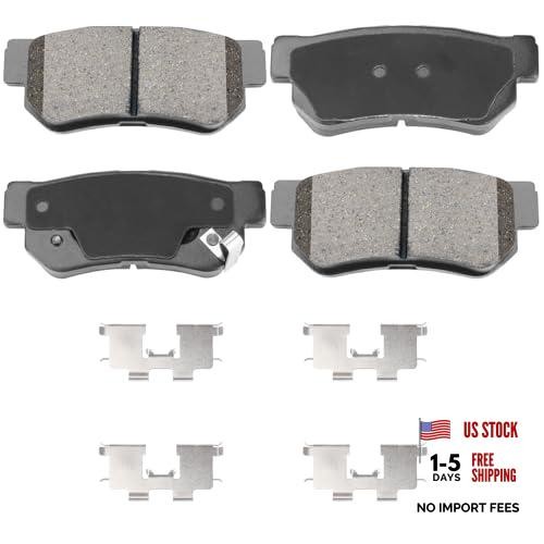 Rear Ceramic Brake Pads for Hyundai Sonata 1999-2008, for Santa Fe 2001 D813