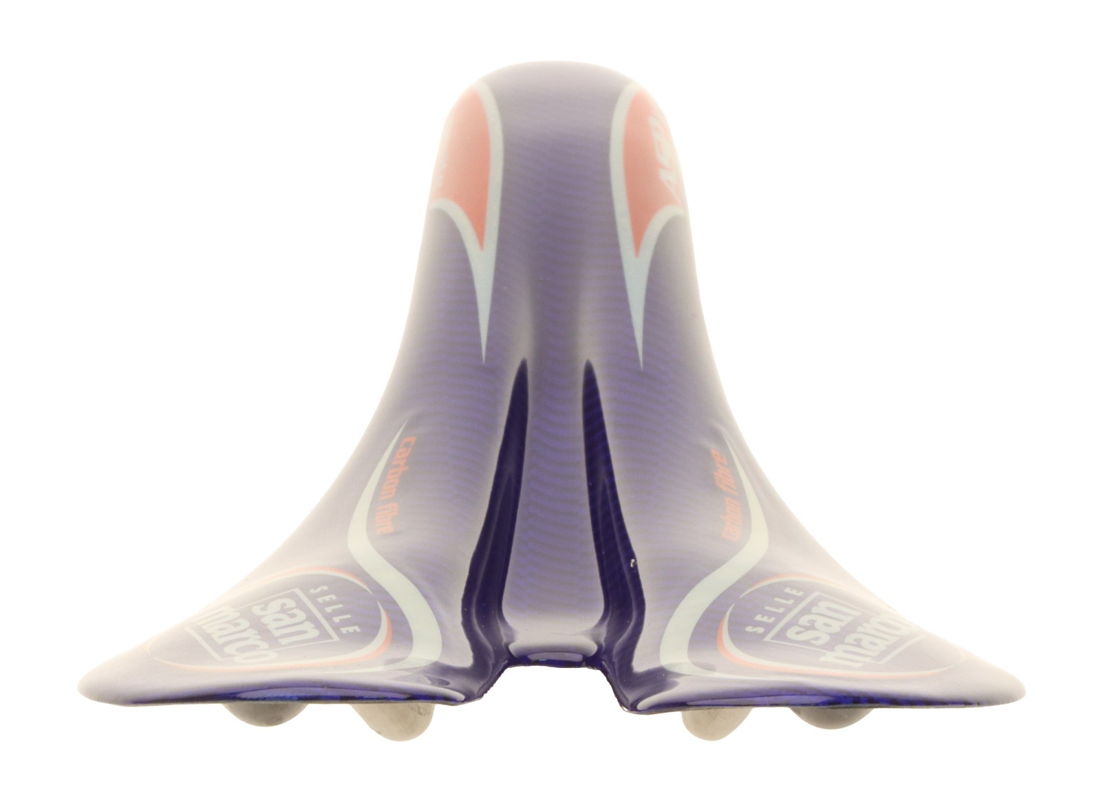 Selle San Marco Aspide Saddle Carbon Fiber Body Titanium Rails Blue NIB NOS NEW