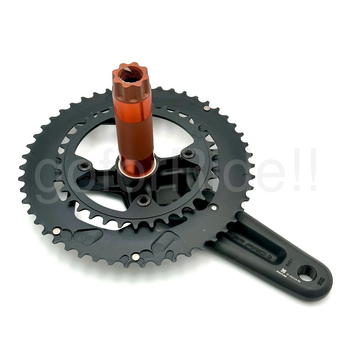 Full Speed Ahead Gossamer Pro BB386EVO Bike Crankset – 170mm 11/12-Speed 50/34t