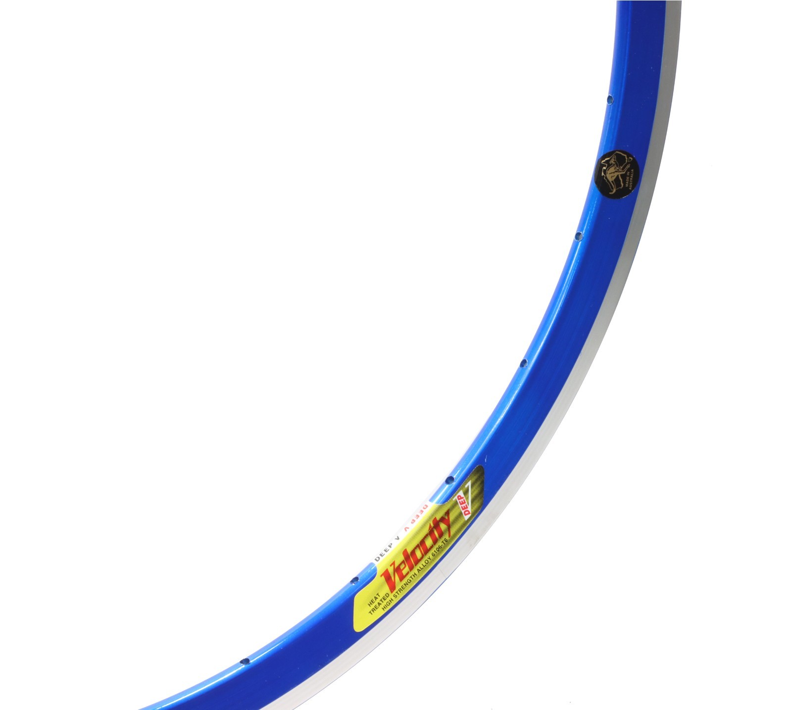 Velocity Deep V Alloy Rim 700c 28H Blue MSW Rim Australia Road Bike NEW NOS