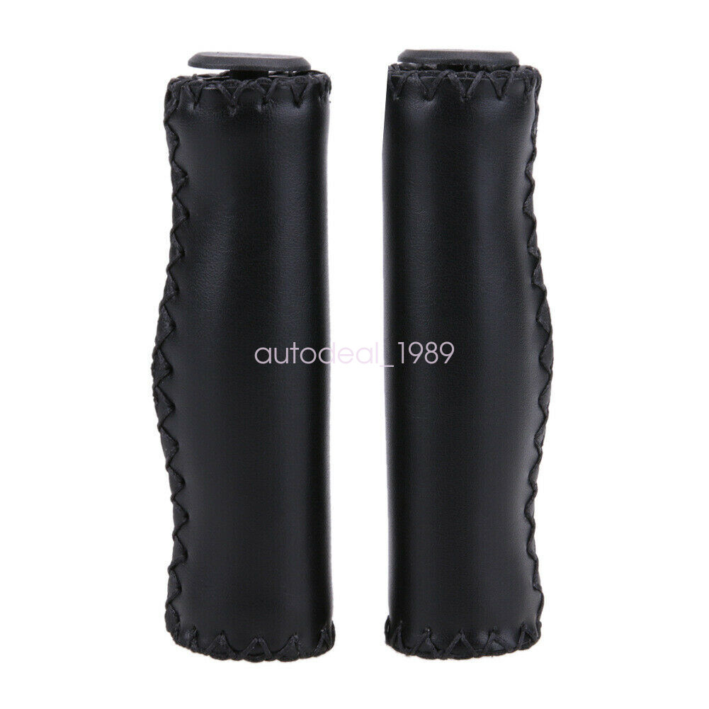 Classic Retro Bike Cycling Bicycle PU Leather Handlebar Grip Cover Accessories