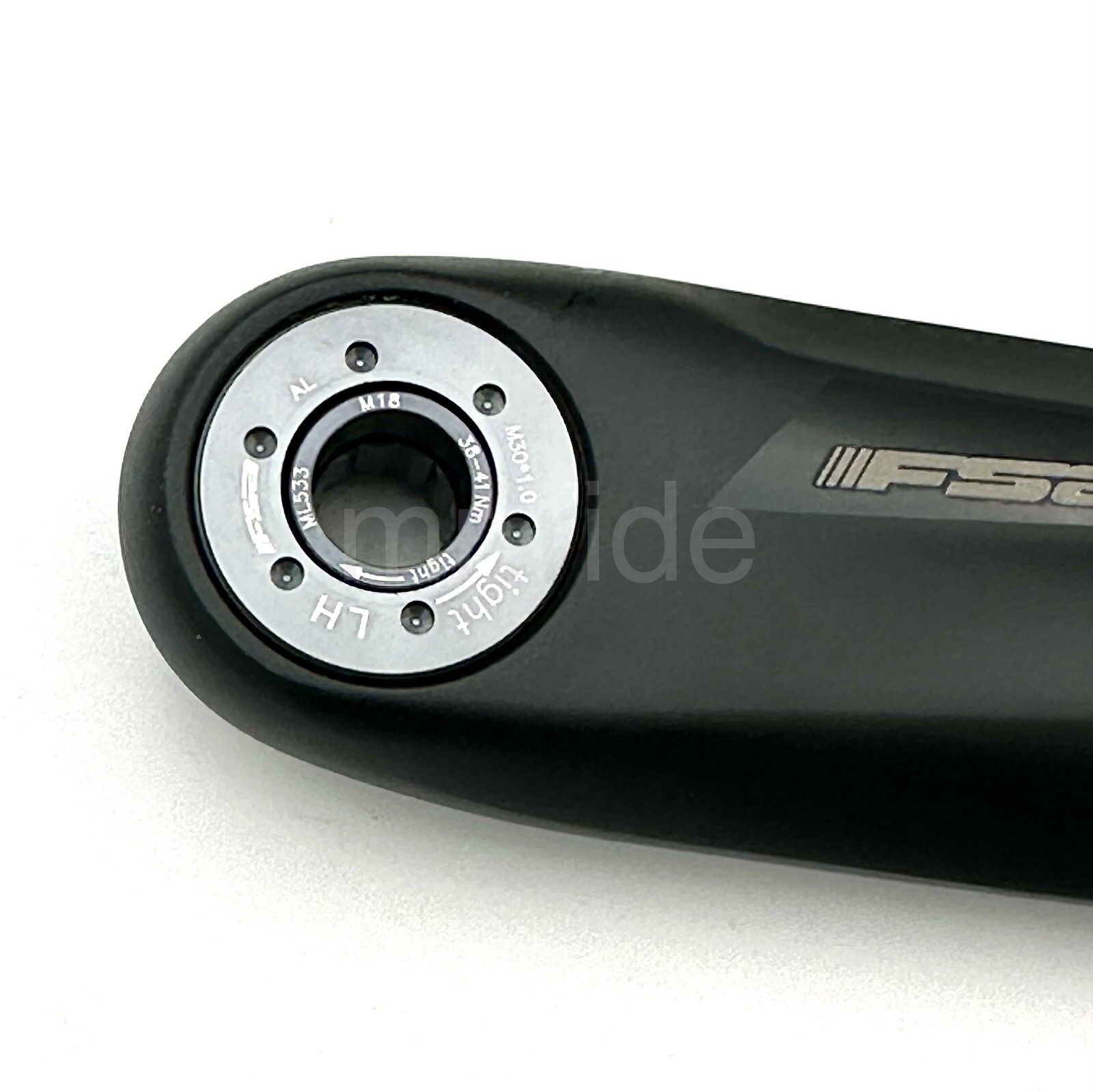 Full Speed Ahead Gossamer Pro BB386EVO Crankset 170mm 10/11-Speed 50/34t