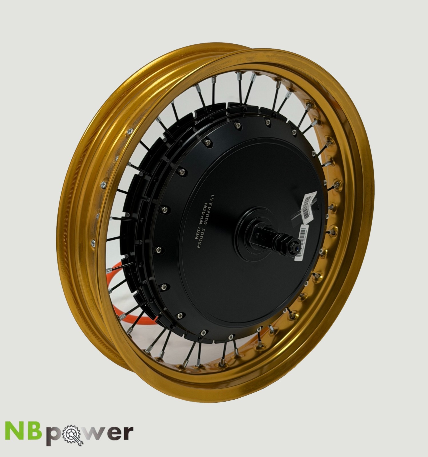 Colorful motorcycle rim（DOT standard）:17*3.0in QS273 3.5T 8000W hub motor wheel