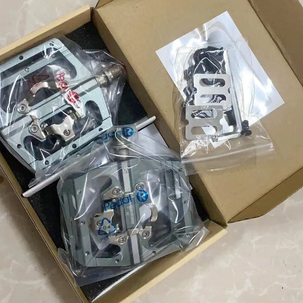 MTB Clipless Pedal Single Side Clip Compact Double Function Power Meter Pedals