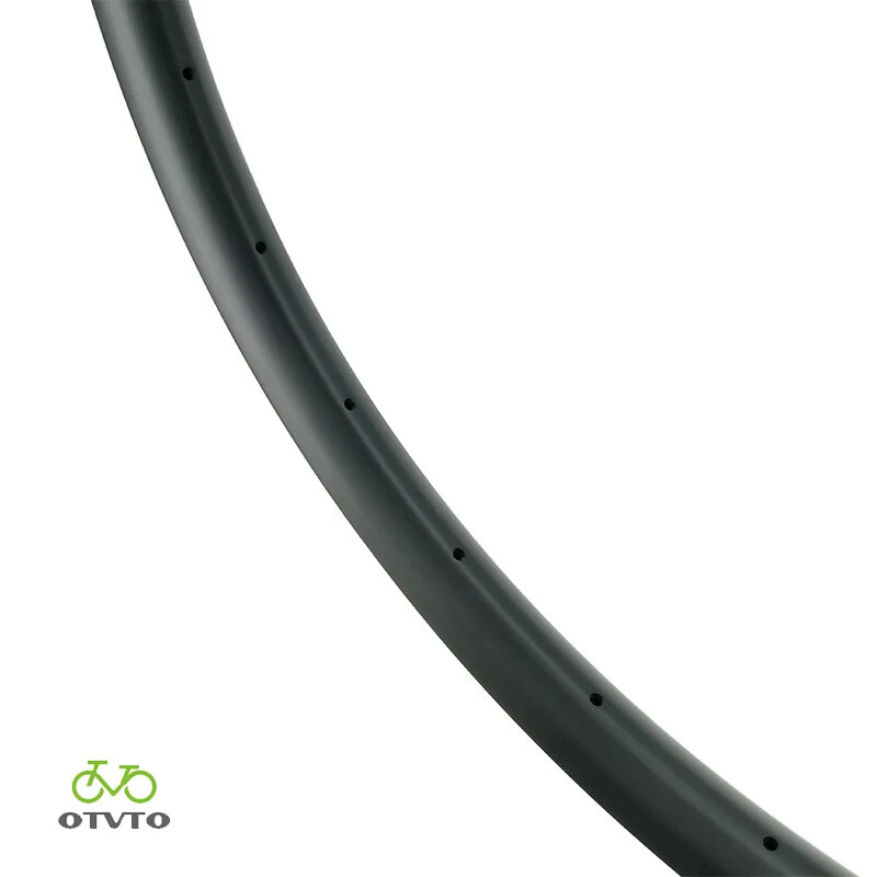 29er MTB Bicycle Carbon Rim Asymmetry 28 32 34 26mm Wide Tubeless Matte Glossy