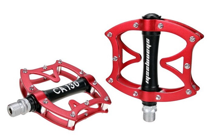 Aluminum Road MTB Mountain Bike XC Bicycle Pedal BMX Flat Pedals Bearings 1 pair