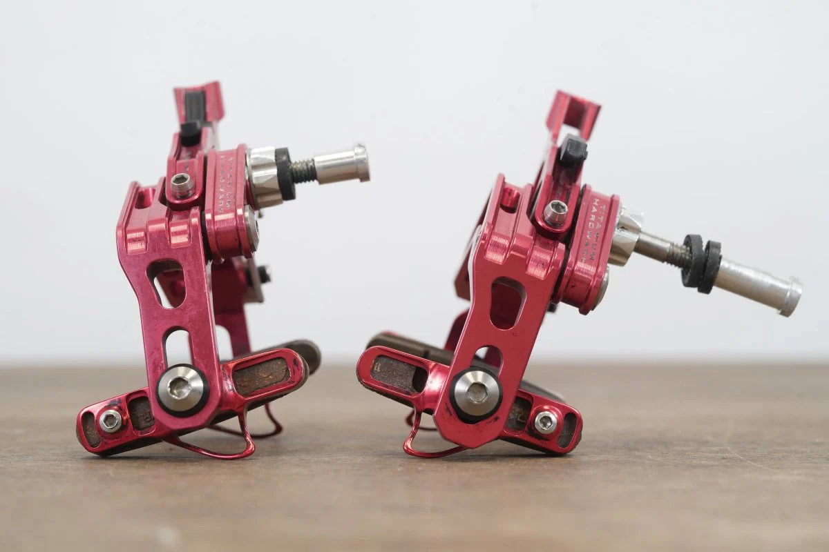 TRP R960 Titanium Hardware Standard Center Mount Rim Brake Calipers