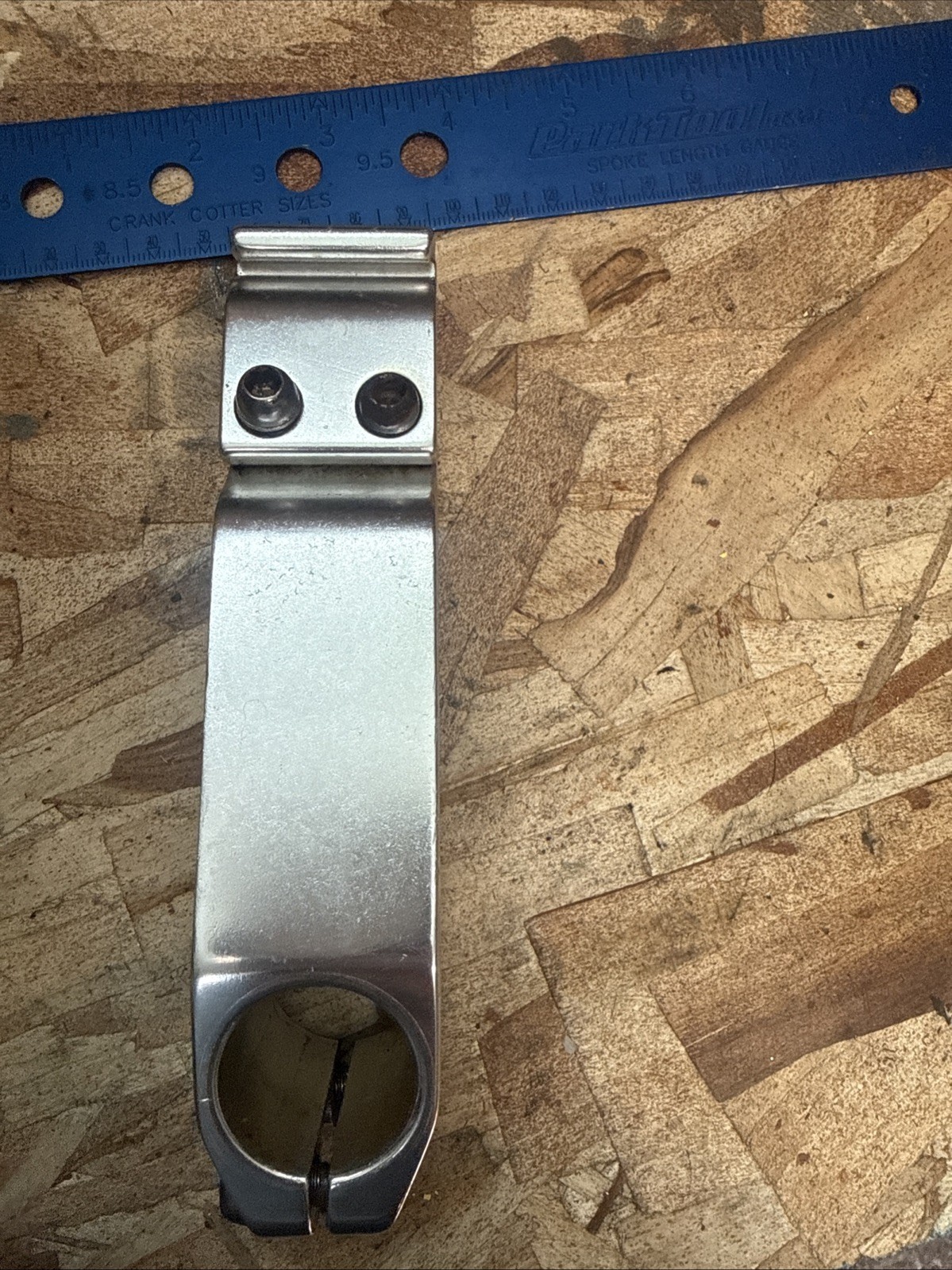 Vintage Fred Salmon Racing 120mm 1-1/8″ 25.4 Threadless Stem Silver
