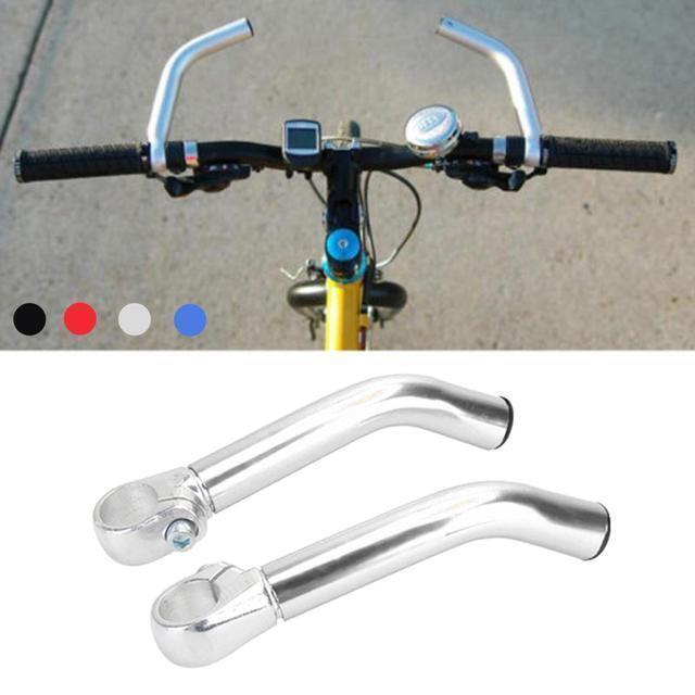 1 Pair New Aluminum Alloy Rest Handlebar Extension Bars, Mountain Bike Handlebar