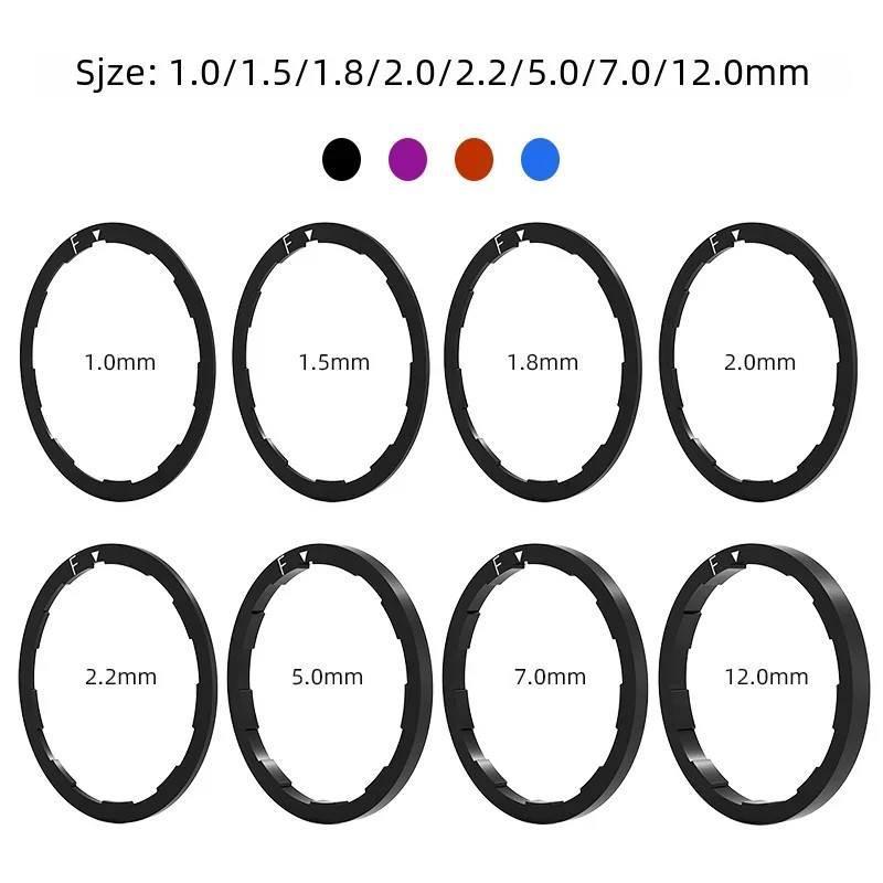 Bike Cassette Gasket Freehub Body Freewheel Washer Freewheel Spacers Bicycle Hub
