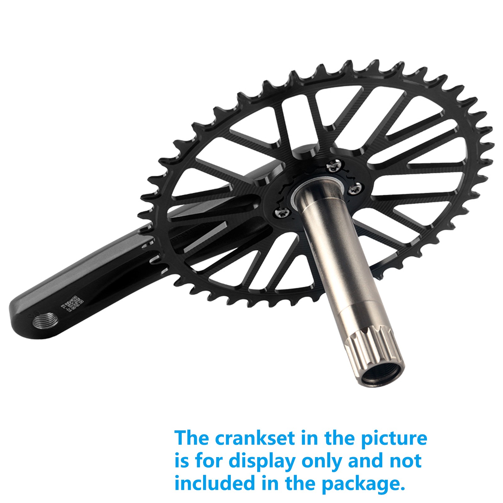 Road Bike Chainring 3 Bolts Direct Mount Bicycle Chainwheel 40T to 58T 11s 12s