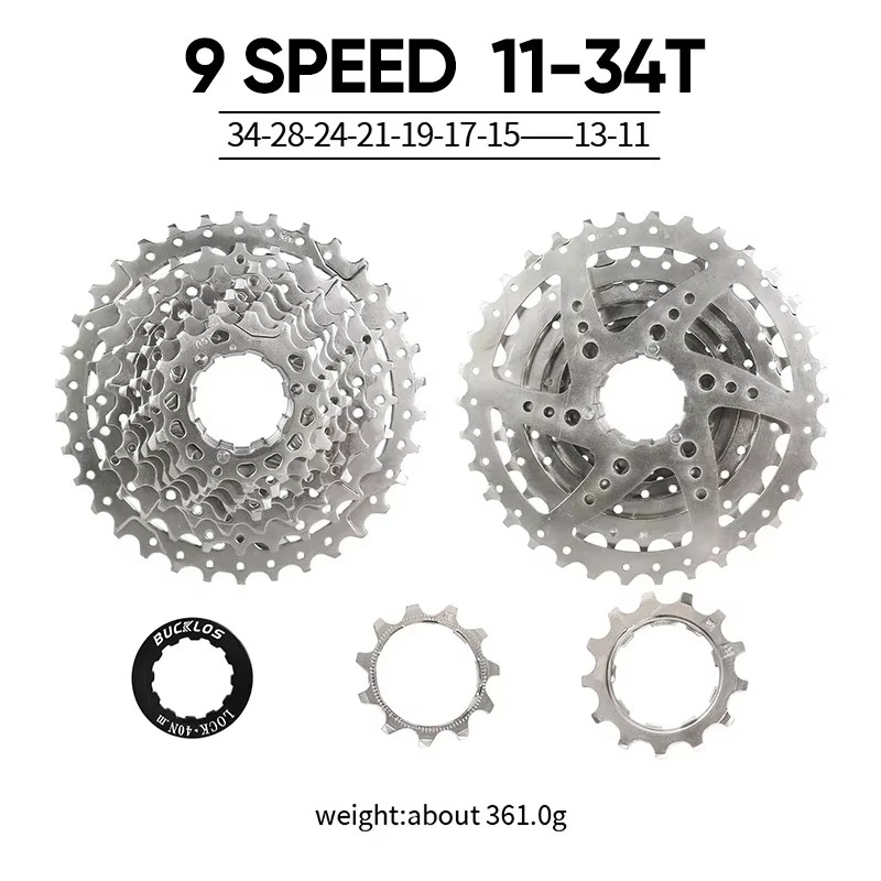 Bicycle Flywheel 8/9/10/11/12 Speed Bike Cassette 36T/40T/42T/46T/50T/52T MTB Ro