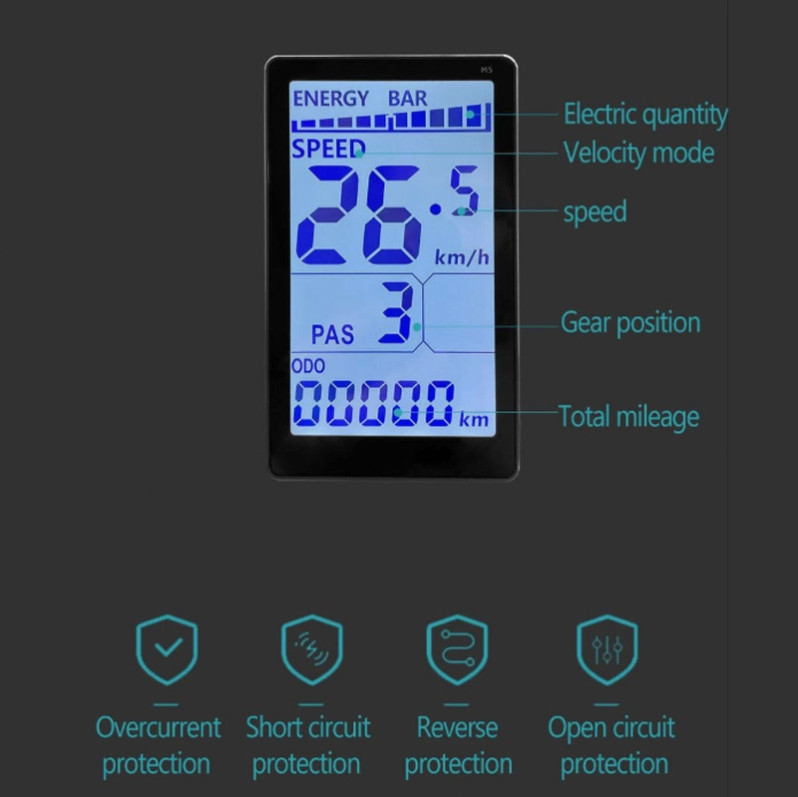Screen Display Replacement for XP 2.0/3.0 Mountain Bike Electric Scoot