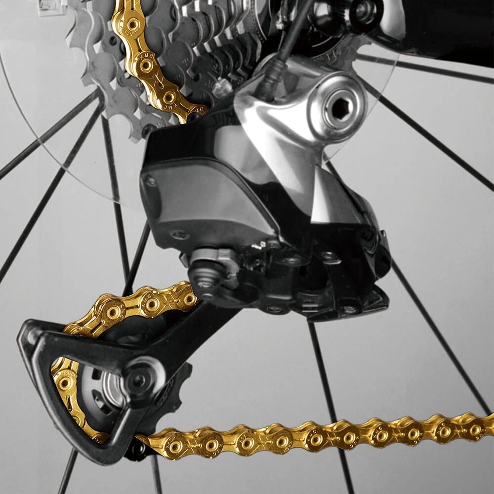 For Shimano 9 Speed KMC X9 HEGY/SUMC Mountain Bicycle 116L MTB Road Bike Chain